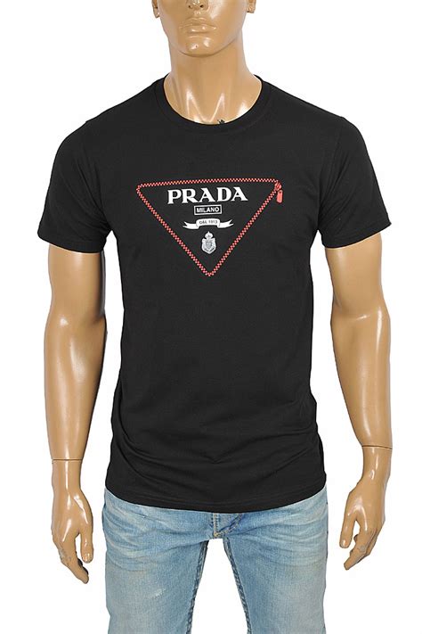 prada t-shirts sale|prada shirt men price.